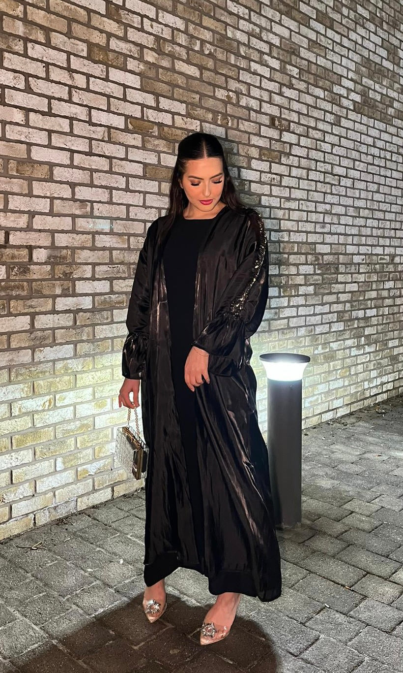 Embellished Abaya 3 piece