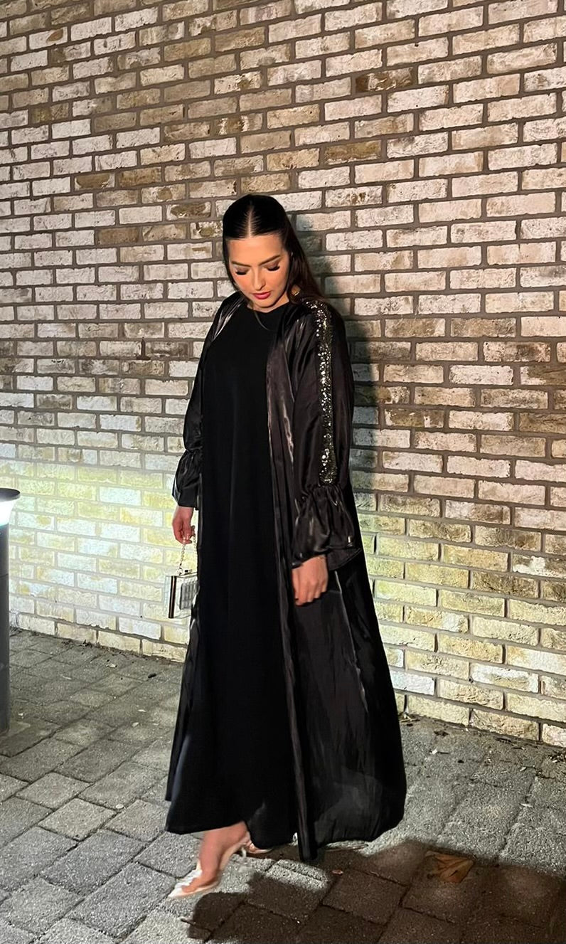 Embellished Abaya 3 piece
