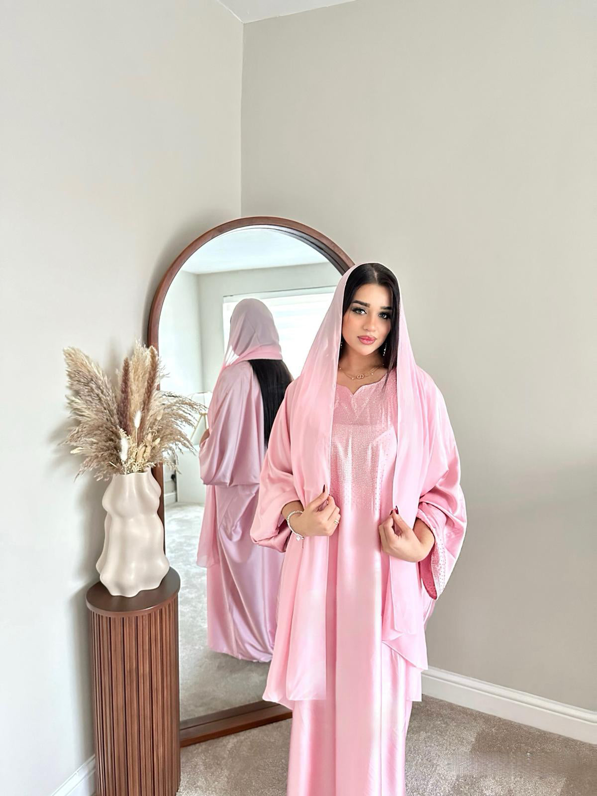 Hana Pink Kaftan